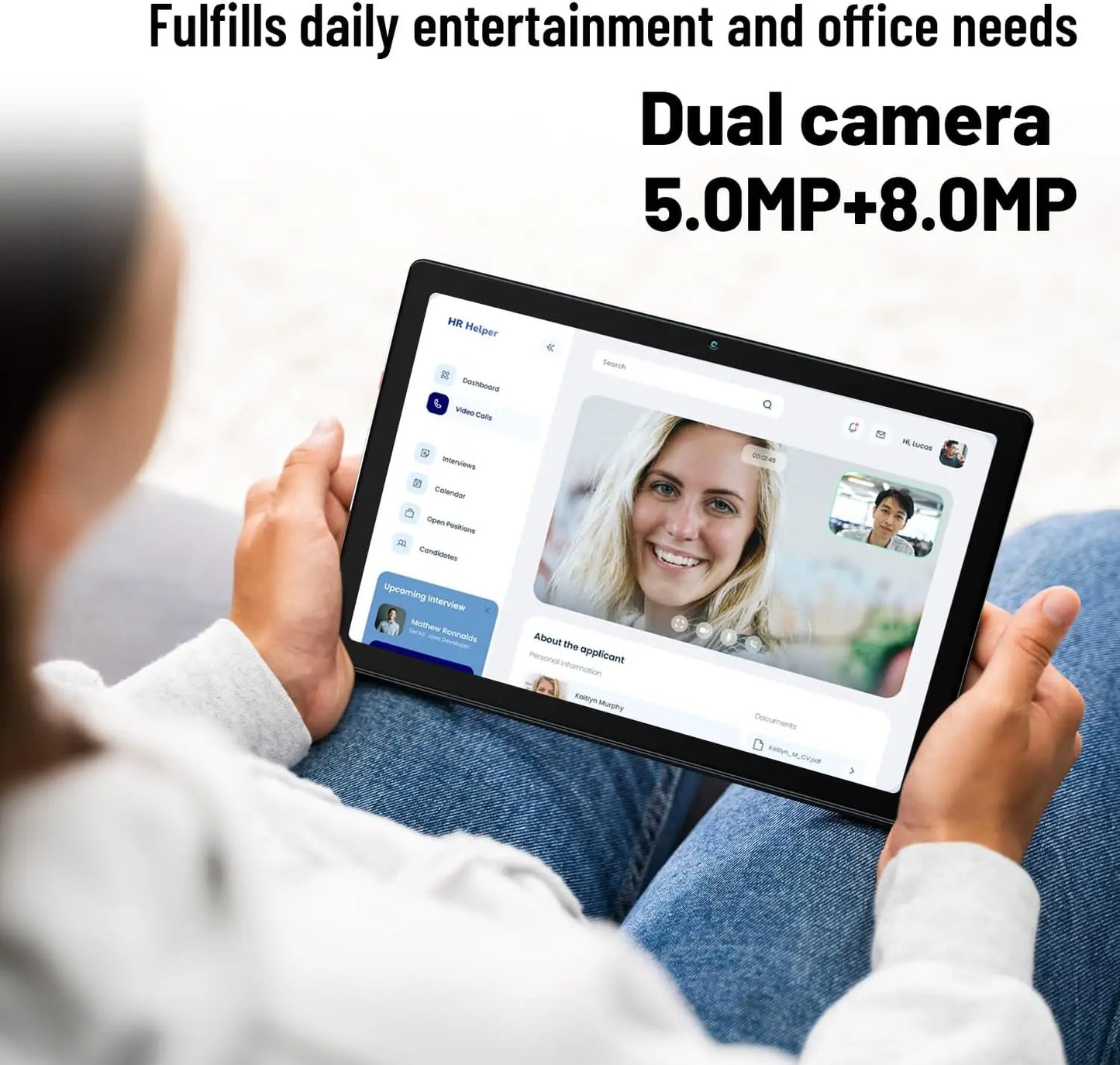 2025 New MB1001 Tablets 10.1 Inch 1080P HD Display