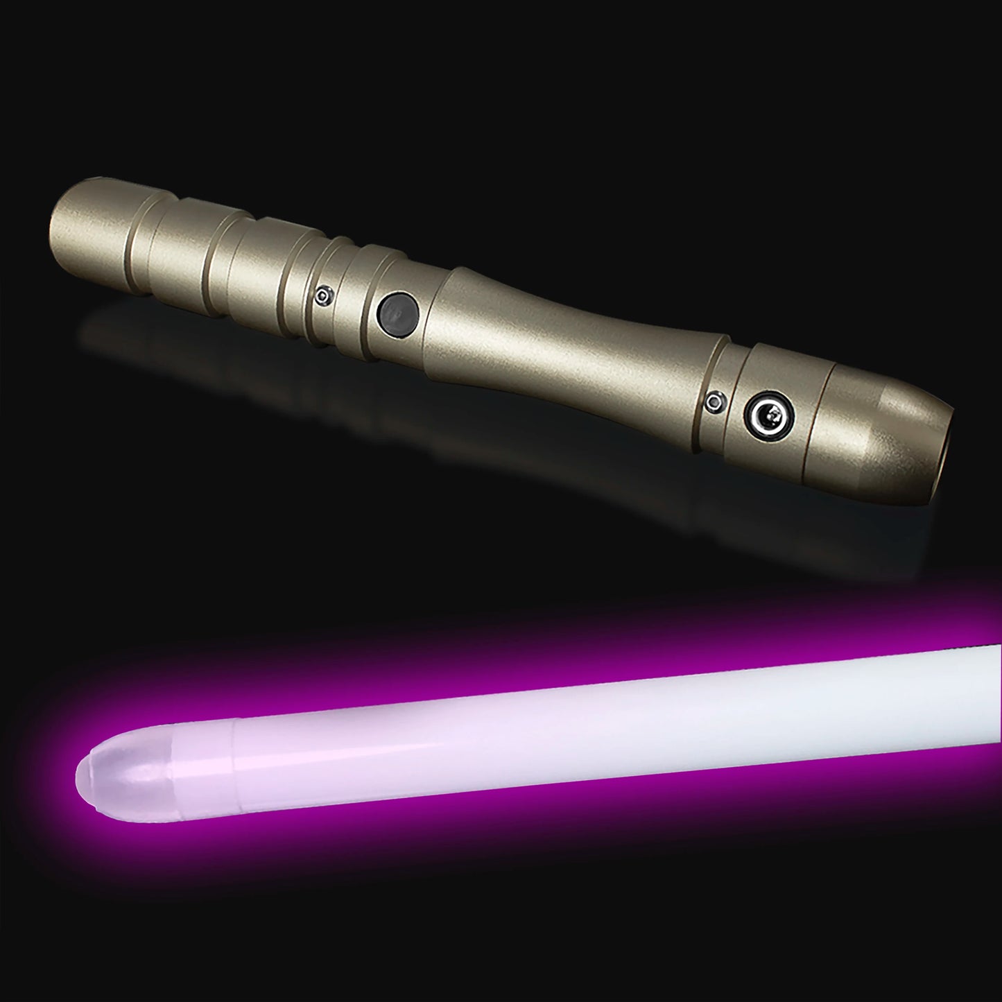PHS Lightsaber 8-14 Old Boy Birthday Gift,USB Charge,4 Modes & Loud Sounds,Toy for Kids,Adults Xmas(97cm-Golden Hilt)
