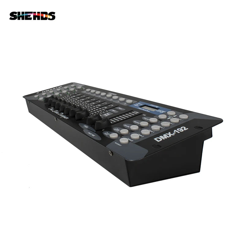 SHEHDS NEW 192 DMX Controller DJ Equipment DMX 512 Console Stage Lighting For LED Par Moving Head Spotlights DJ Controlle