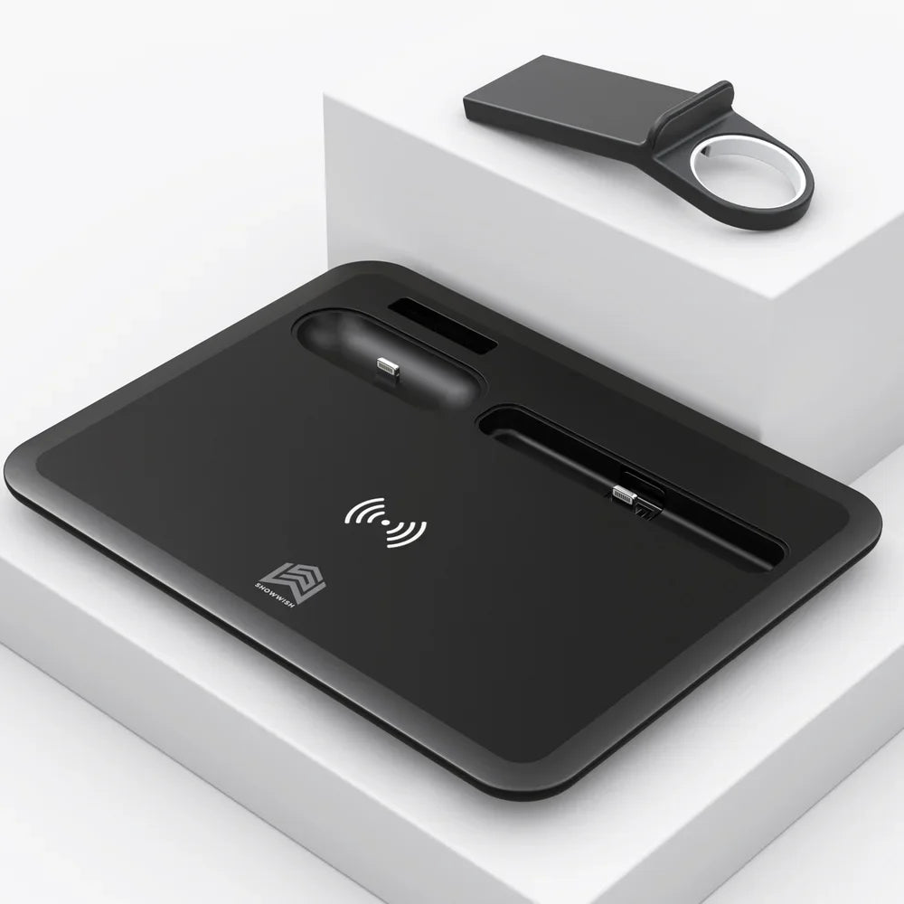15W Fast Wireless Charger Stand For iPhone 11 12 4 in 1 Dock