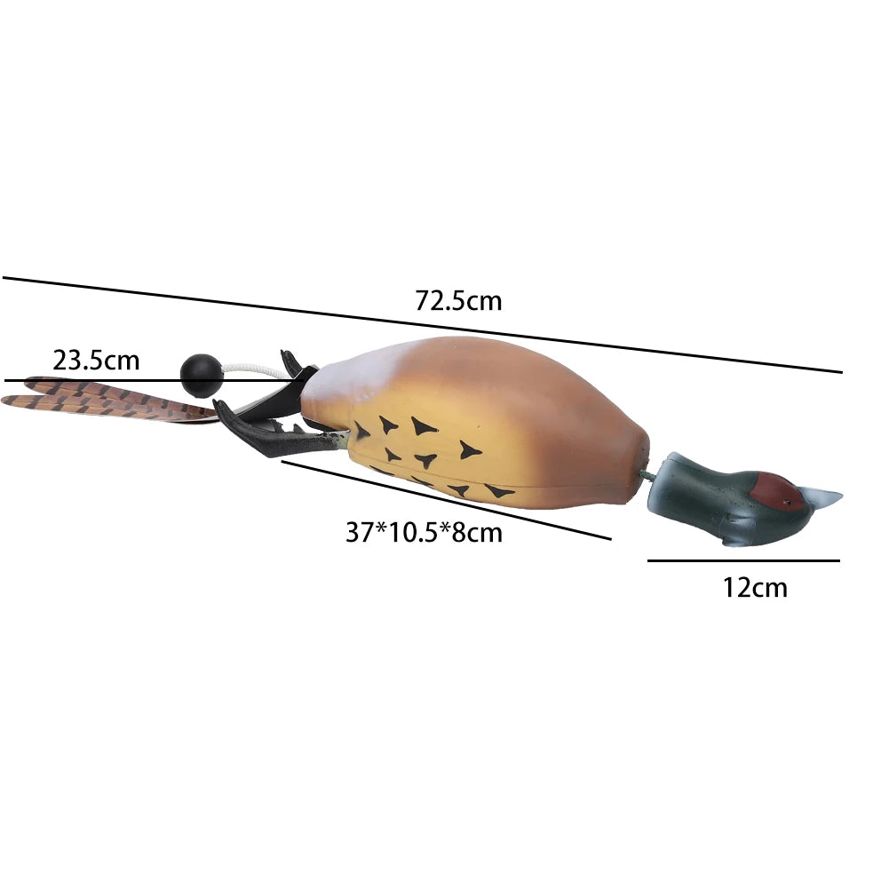 Multipurpose Pet Dead Fowl Fetch Toy for Dog Training