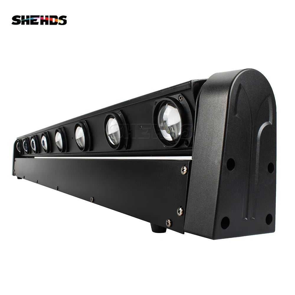 SHEHDS 2/4/8PCS Beam LED 8x12W RGBW Bar Moving Head Stage Lighting DMX512 For DJ Disco Party Night Club Stage Equipment