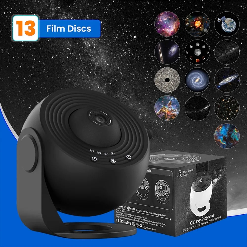 Mexllex HD Starry Sky Globe Galaxy Projection Night Light