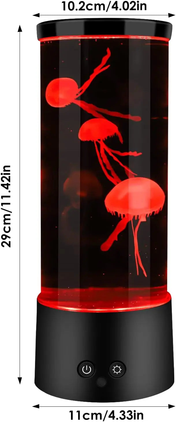 (Fba Warehouse) 16 Color Changing Jellyfish Lamp Night Light