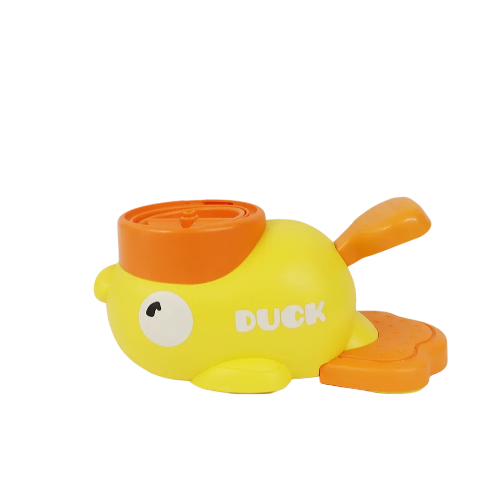 Yellow Duck Pet Automatic Feeder Wear Resist Dog Snack Feeder Non Slip Puzzle Feeder Toy for Dog Cat Intelligent Training Toy