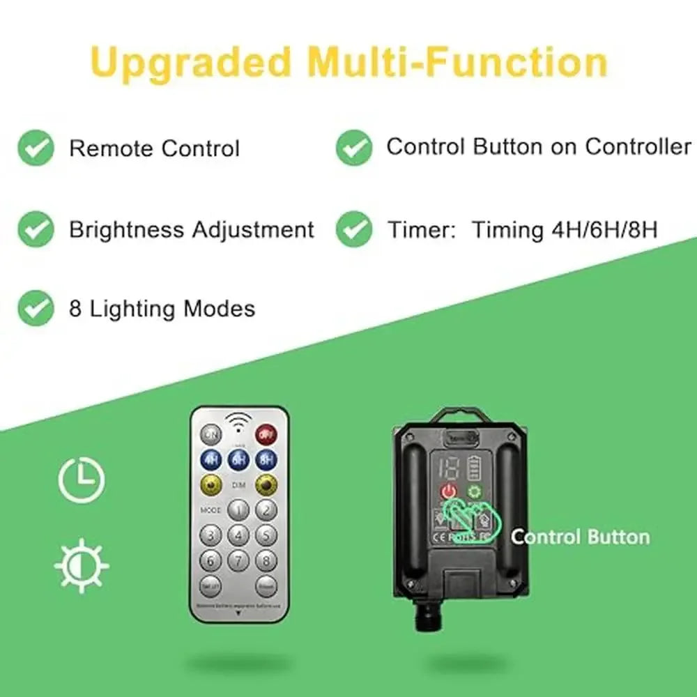 Solar LED Palm Tree Light Decoration for Outdoor or Indoor Use