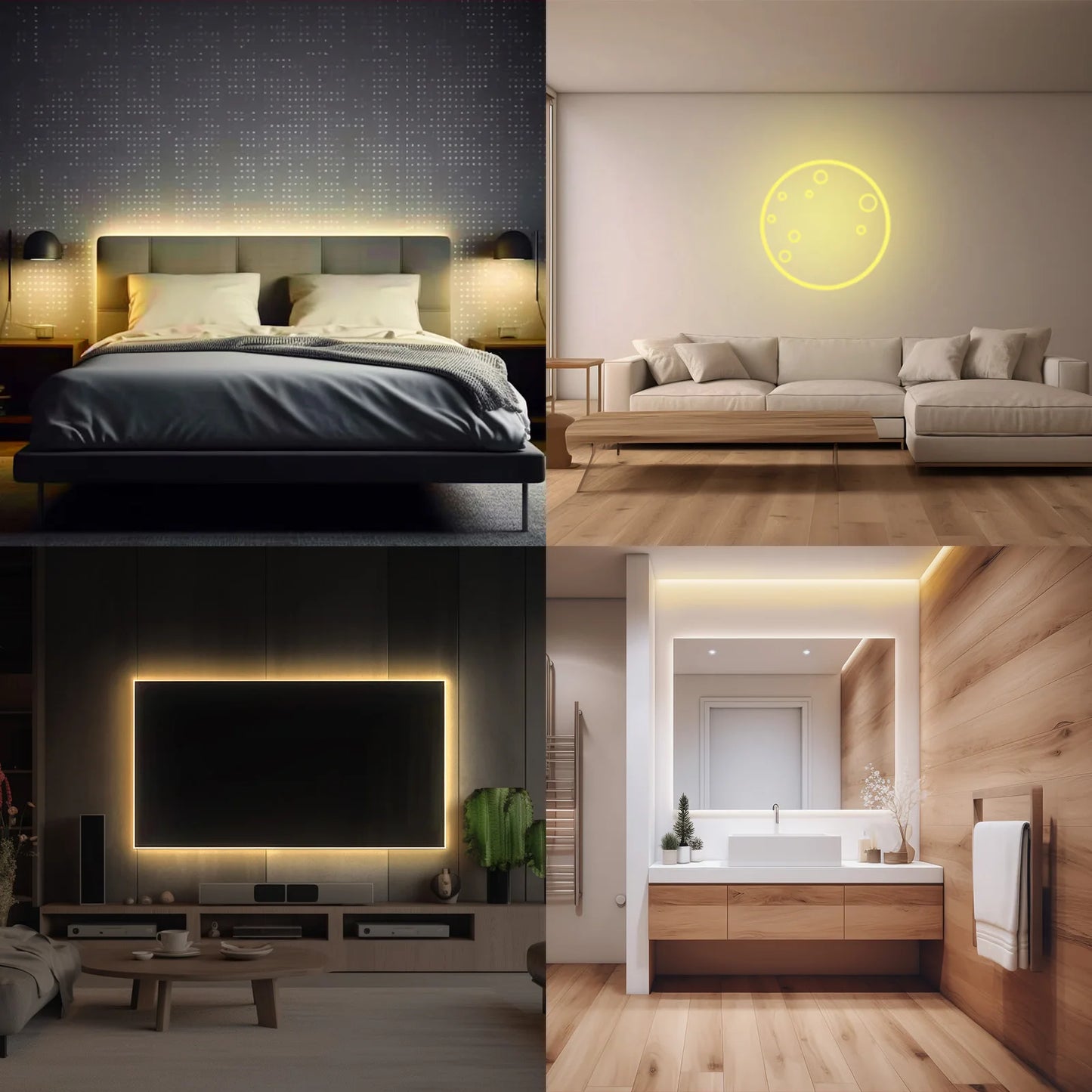 Neon LED Strip 3000K 6500K 8m 16m 24V 120leds/m Flexible Silicone LED Strip Dimmable Waterproof LED Strip For Outdoor Lights