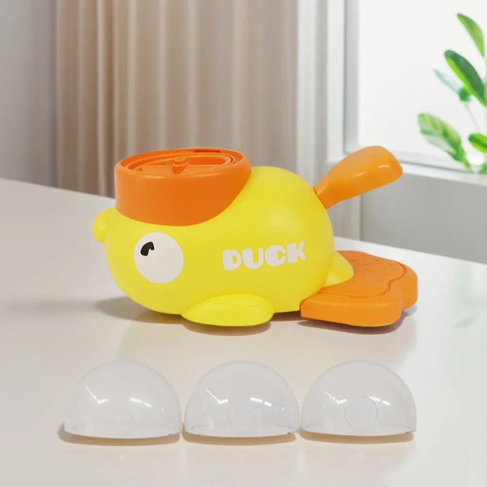 Yellow Duck Pet Automatic Feeder Wear Resist Dog Snack Feeder Non Slip Puzzle Feeder Toy for Dog Cat Intelligent Training Toy
