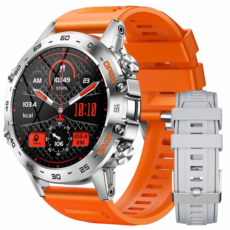 LIGE Smartwtach For Men Bluetooth Calling Waterproof Watches Health Monitoring 400mAh Outdoor Sport Smartwatch Man Reloj Hombre
