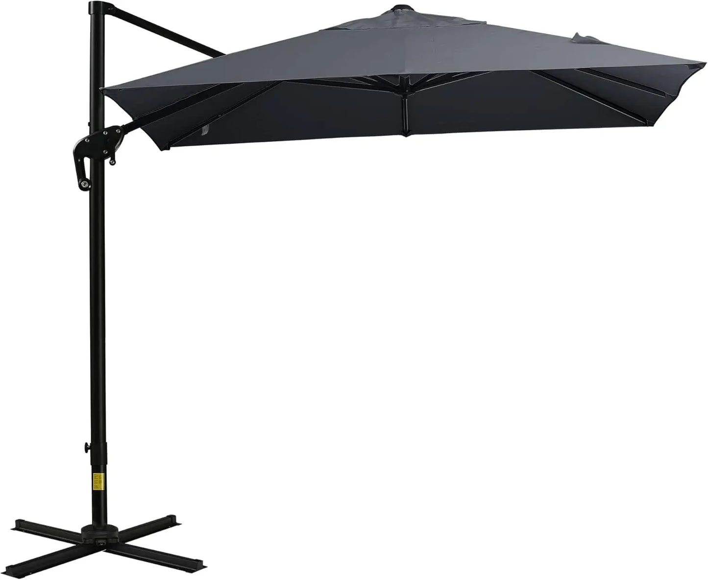 8FT Cantilever Patio Umbrella with 360 Degree Rotation