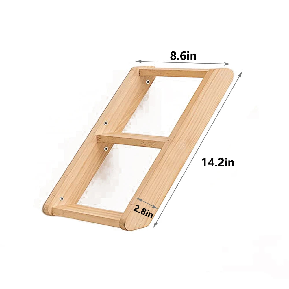 Cat Shelf Wall Hammock Climbing Shelves Moon Shaped Perches
