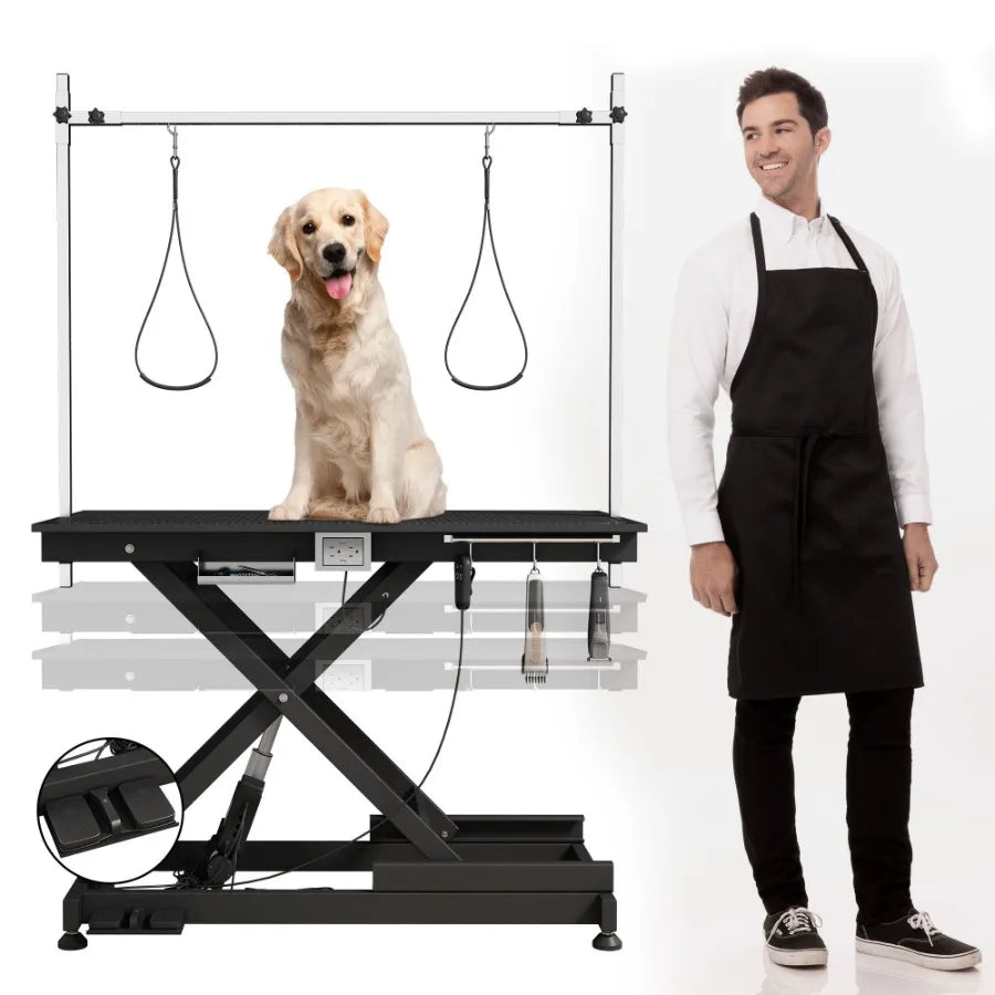 electric pet grooming table 110V 220V professional groomer rmmend super Deluxe electric pet grooming table 110V 220V profession