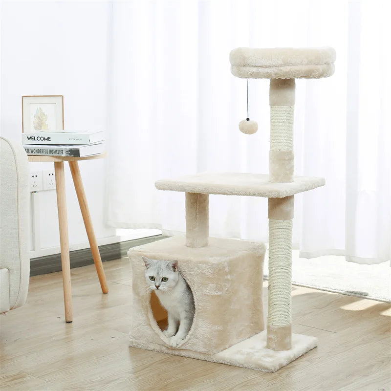 Cat Tree Small Cat Tower Cat Condo for Indoor Cats