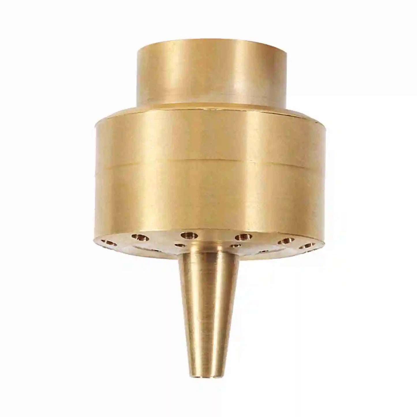 3/4" Brass Column Garden Pond Fountain Water Nozzle Sprinkler Spray Head Gold