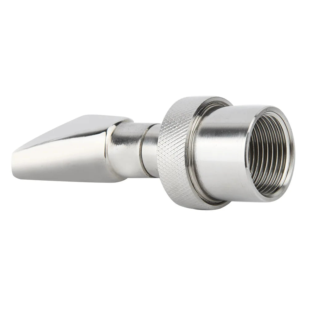 FNPT 6'' DN20 Garden Stainless Steel Fountain Pond Water Nozzle Fan Shape Sprinkler