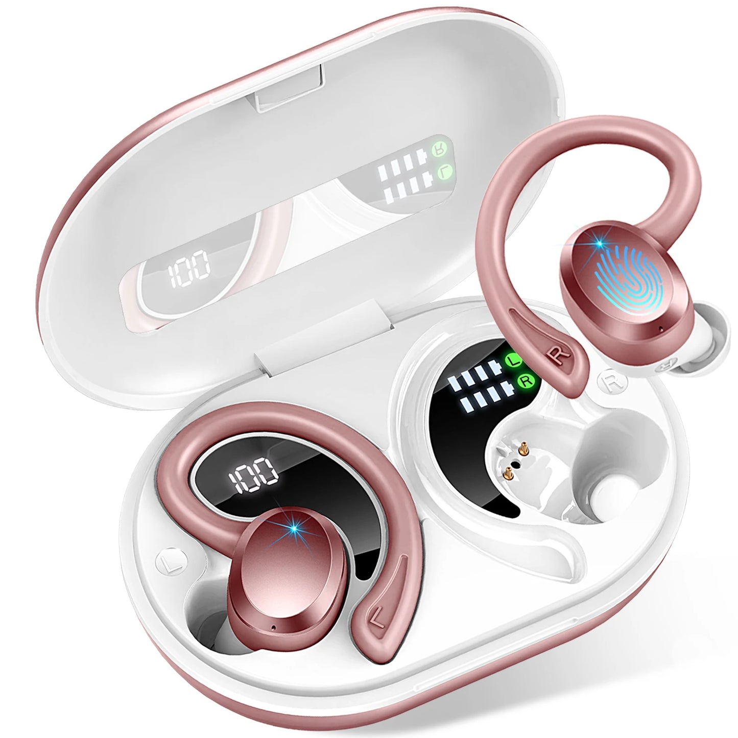 Wireless Noise Cancelling Sports Earbuds