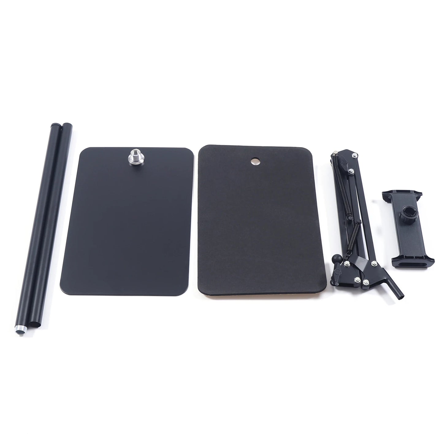 360° Tablet Floor Stand Floor Standing Mobile Phone Holder Tripod Stand Rotating Mount Height Adjustable