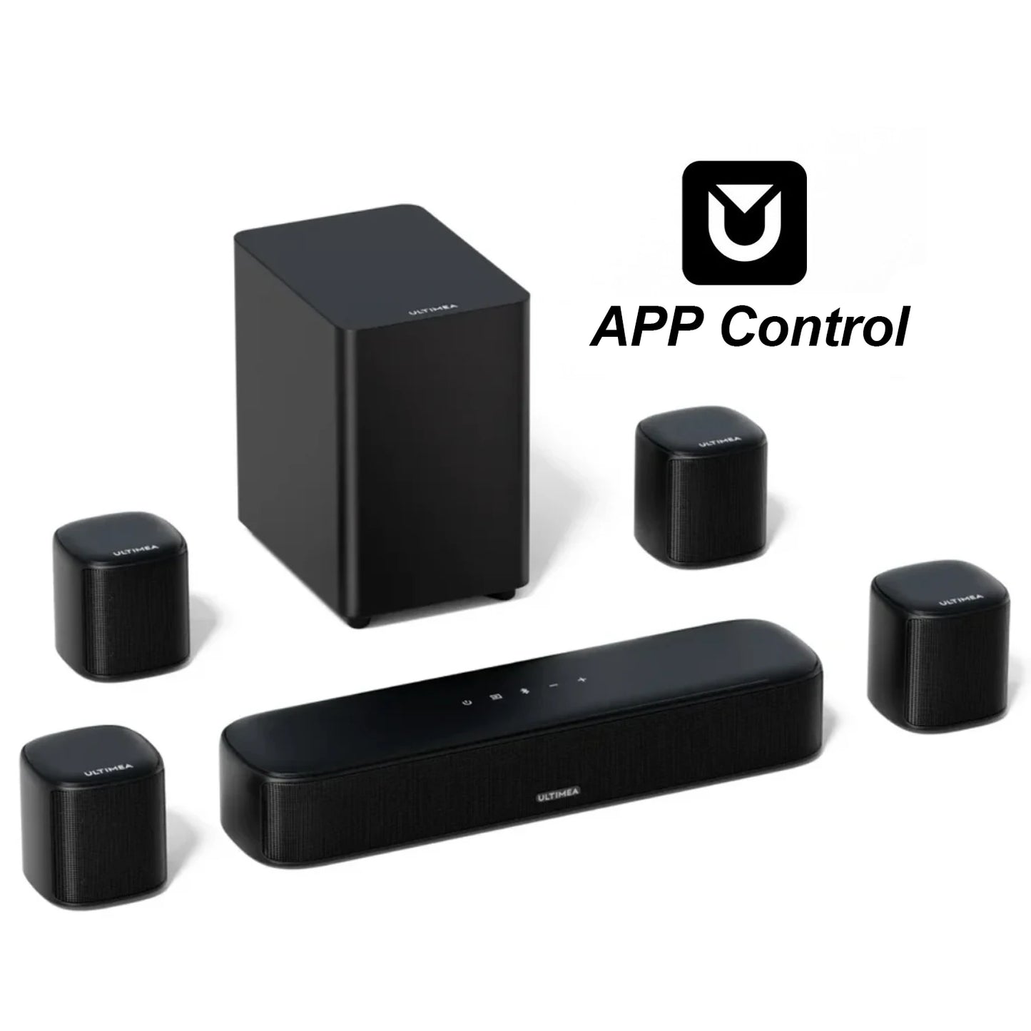 ULTIMEA 7.1ch Virtual Surround Soundbar with Subwoofer