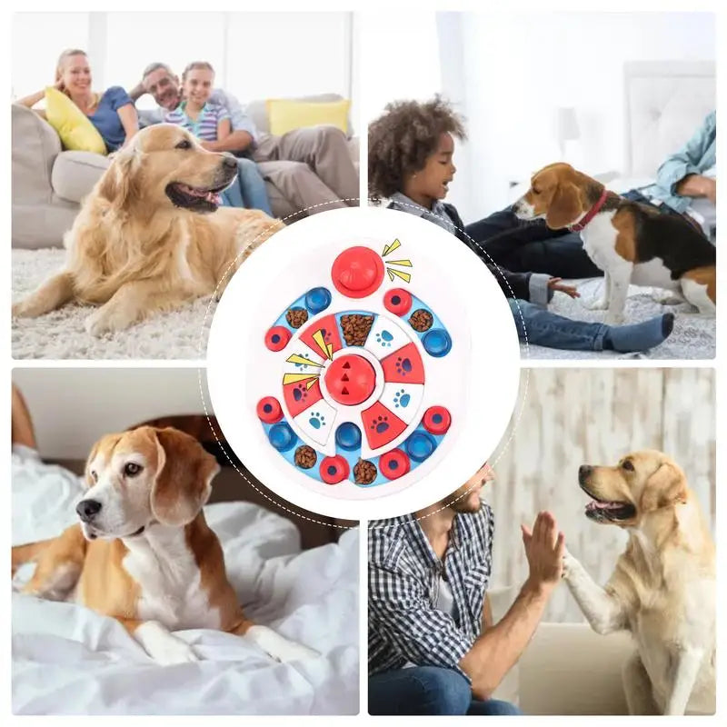 Food Puzzle Toys For Dog Training Interactive Slow Feeder