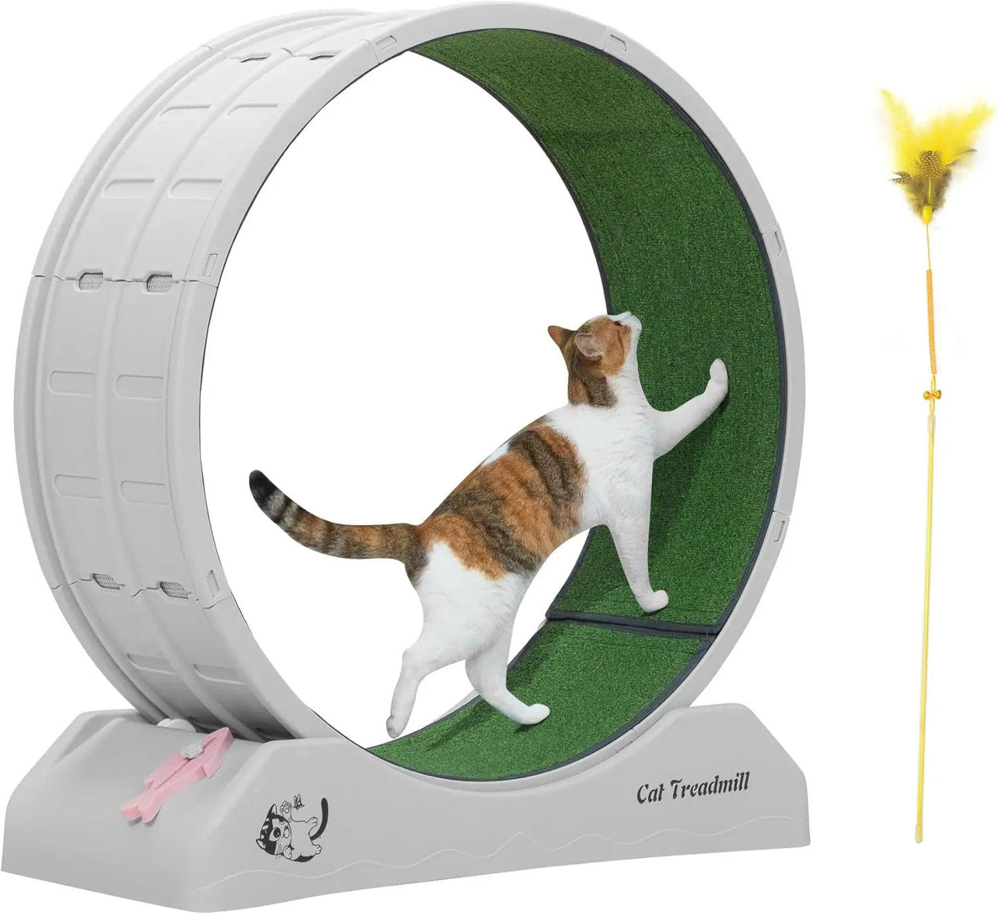 Cat Exercise Wheel Cat Treadmill with Locking Mechanism