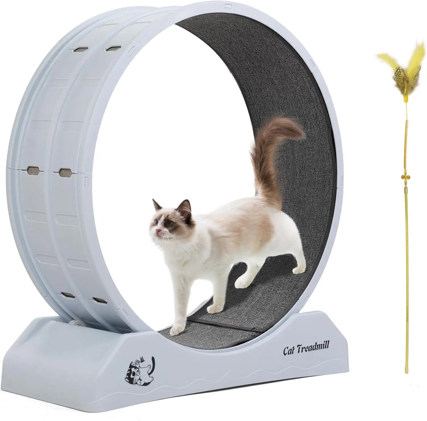 Cat Exercise Wheel Cat Treadmill with Locking Mechanism