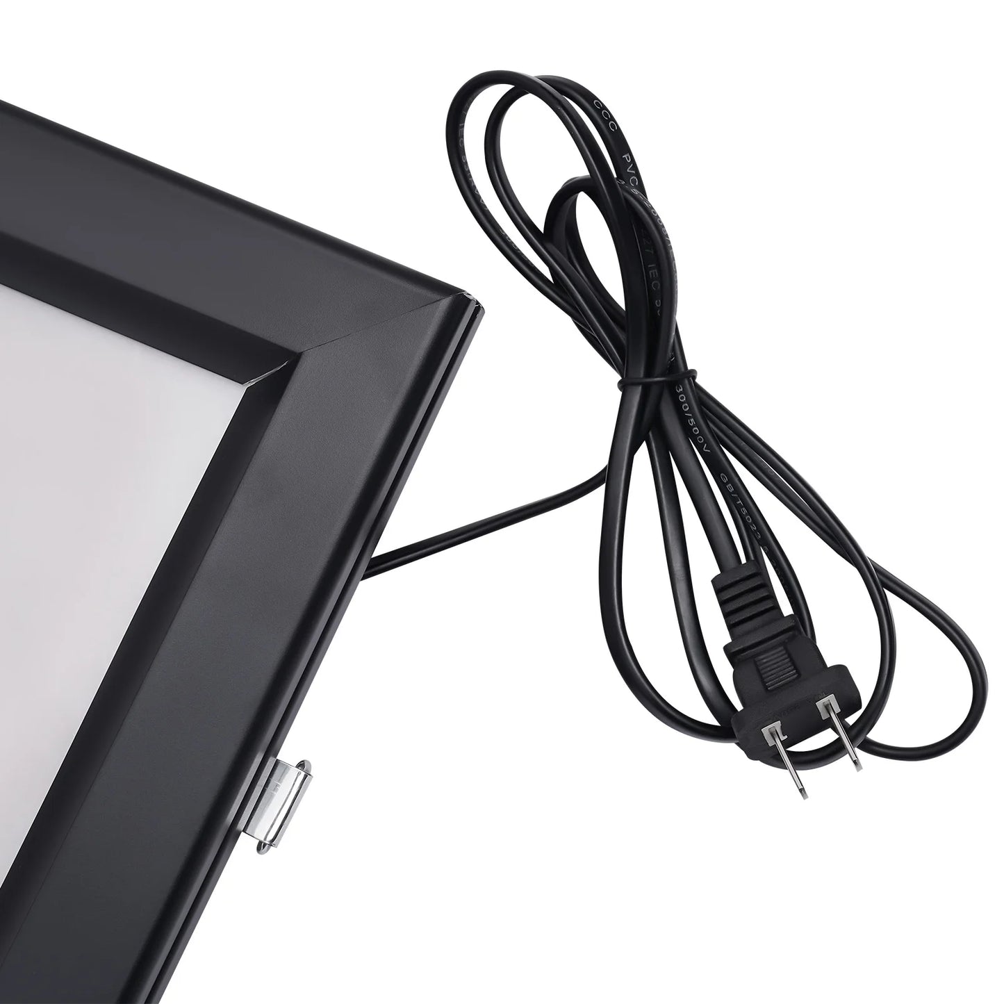 LED Advertising Light Box Movie Poster Display Wall Mount Aluminum Art Picture Frame Light Box Advertisement Sign 110V