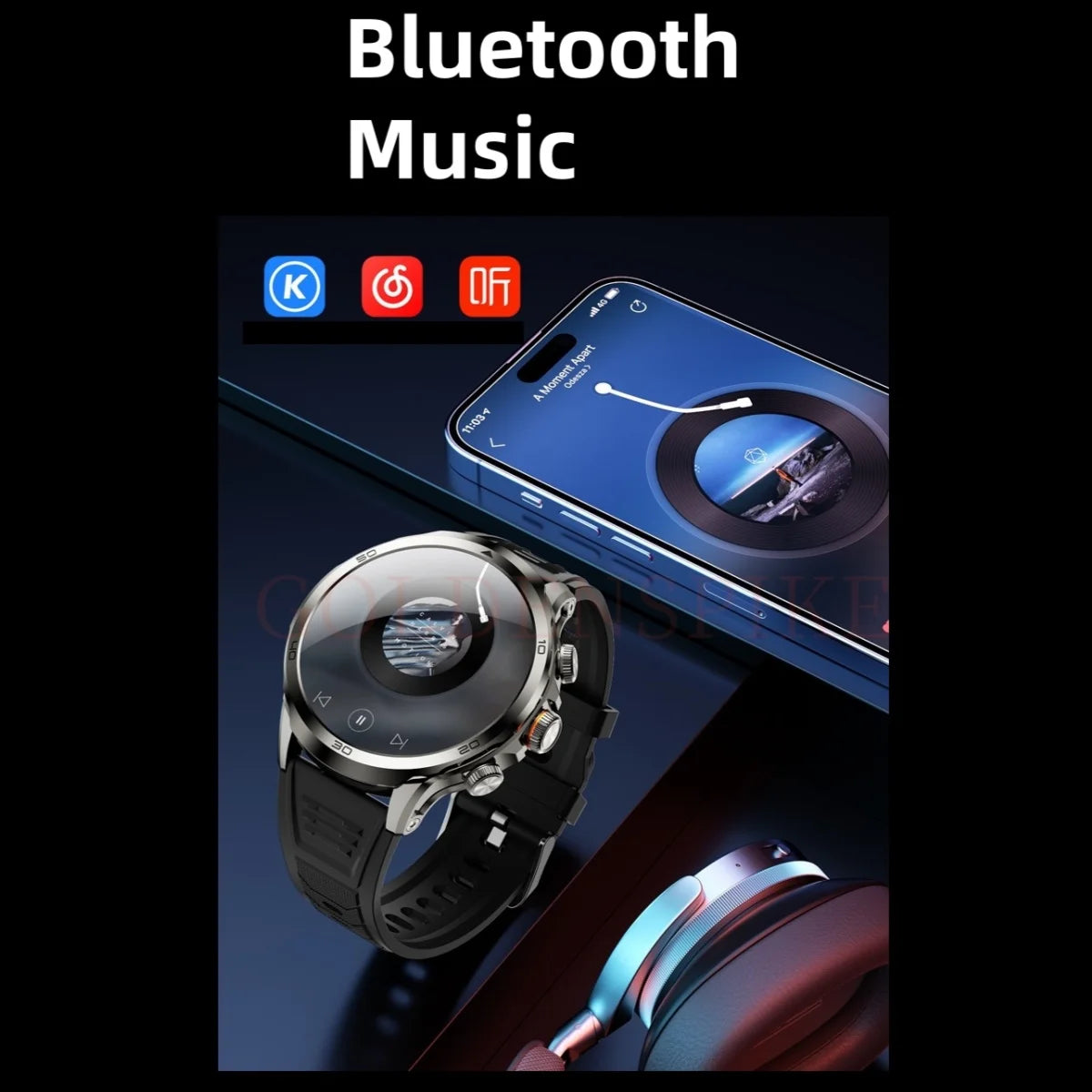 H19 Smart watch 1.95inch Amoled Smartwatch With 190° Rotary Camera NFC GPS WIFI Inset Sim Card Video Calling App Store Download