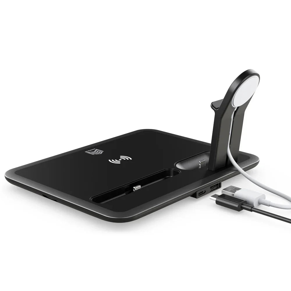 15W Fast Wireless Charger Stand For iPhone 11 12 4 in 1 Dock