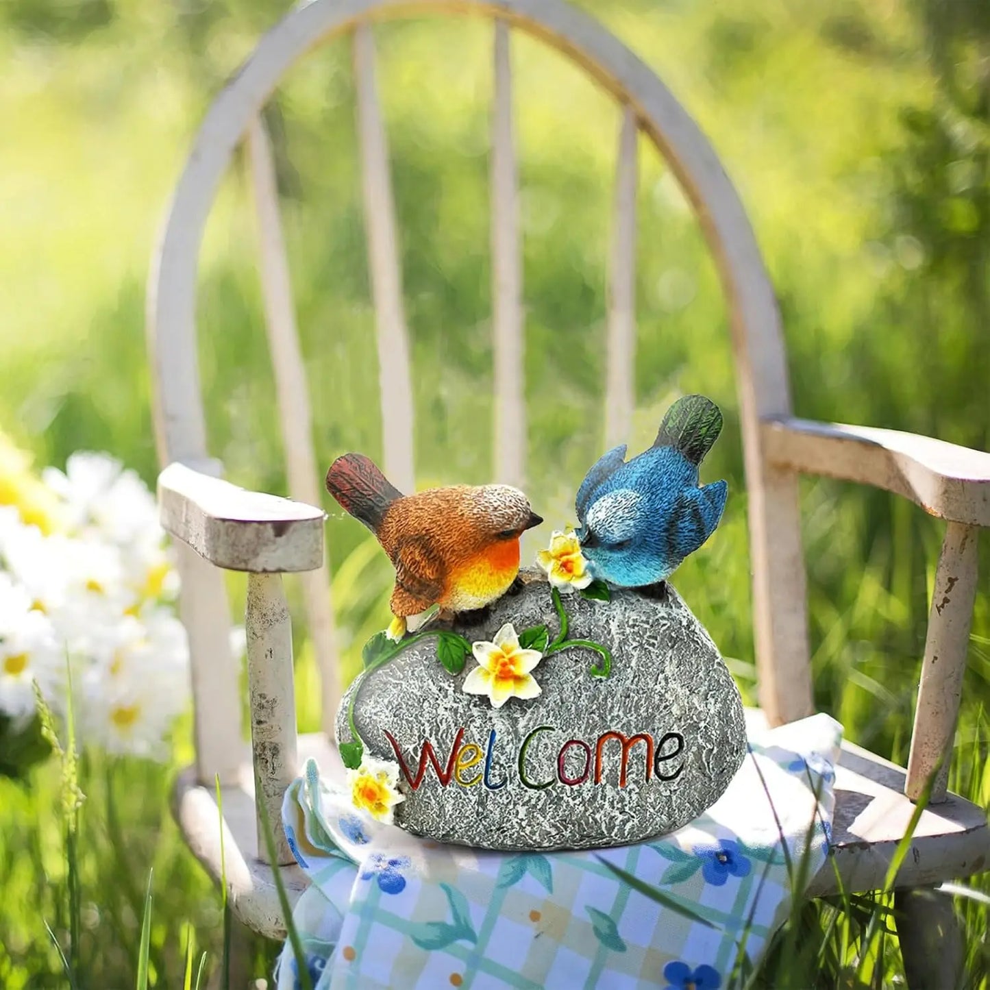 Garden Statues Fairies Set of 10 Pcs Miniature Outdoor Decor