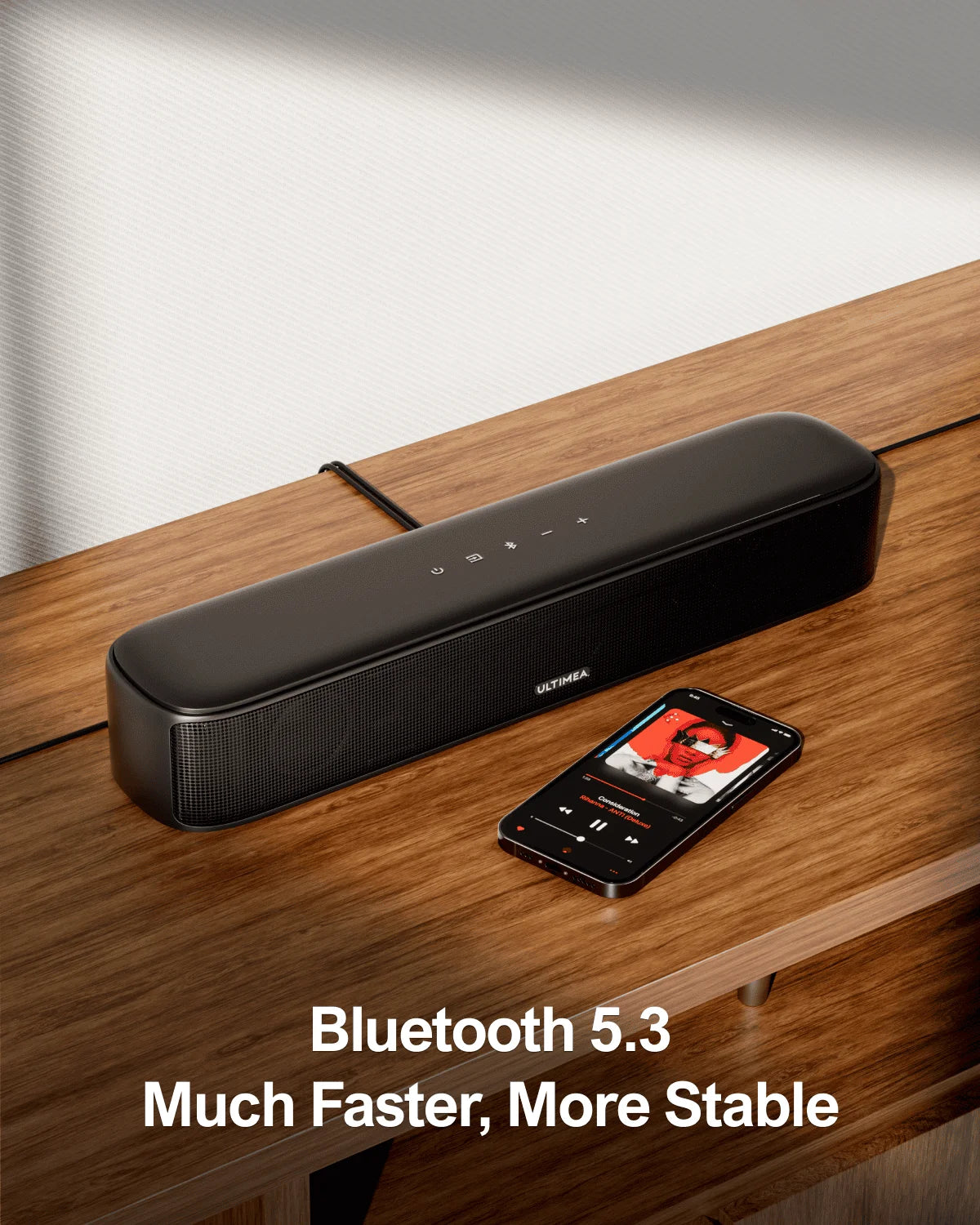 ULTIMEA 7.1ch Virtual Surround Soundbar with Subwoofer