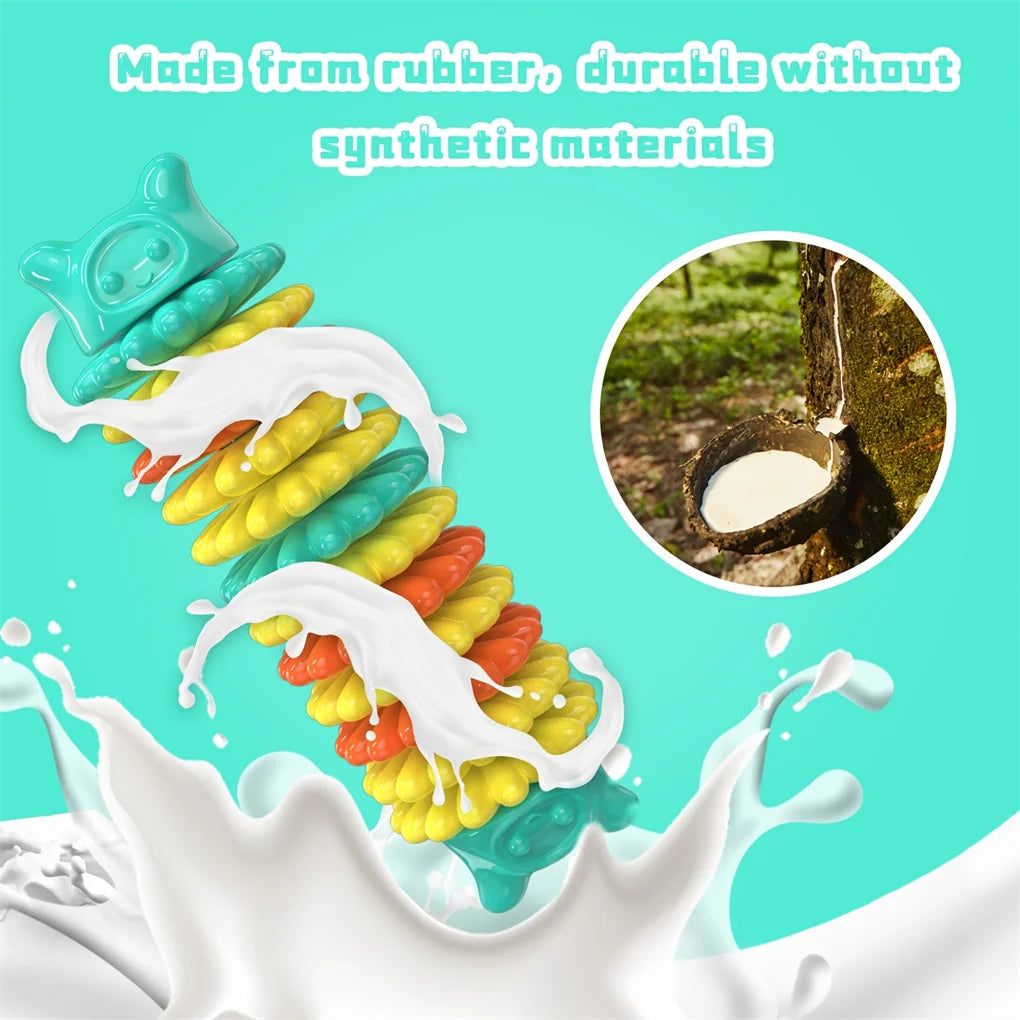 Dog Chew Toys for Aggressive Chewers, Durable Dog Toys for Large Medium Small Breed Dogs, Rubber Indestructible Dog Teething Toy