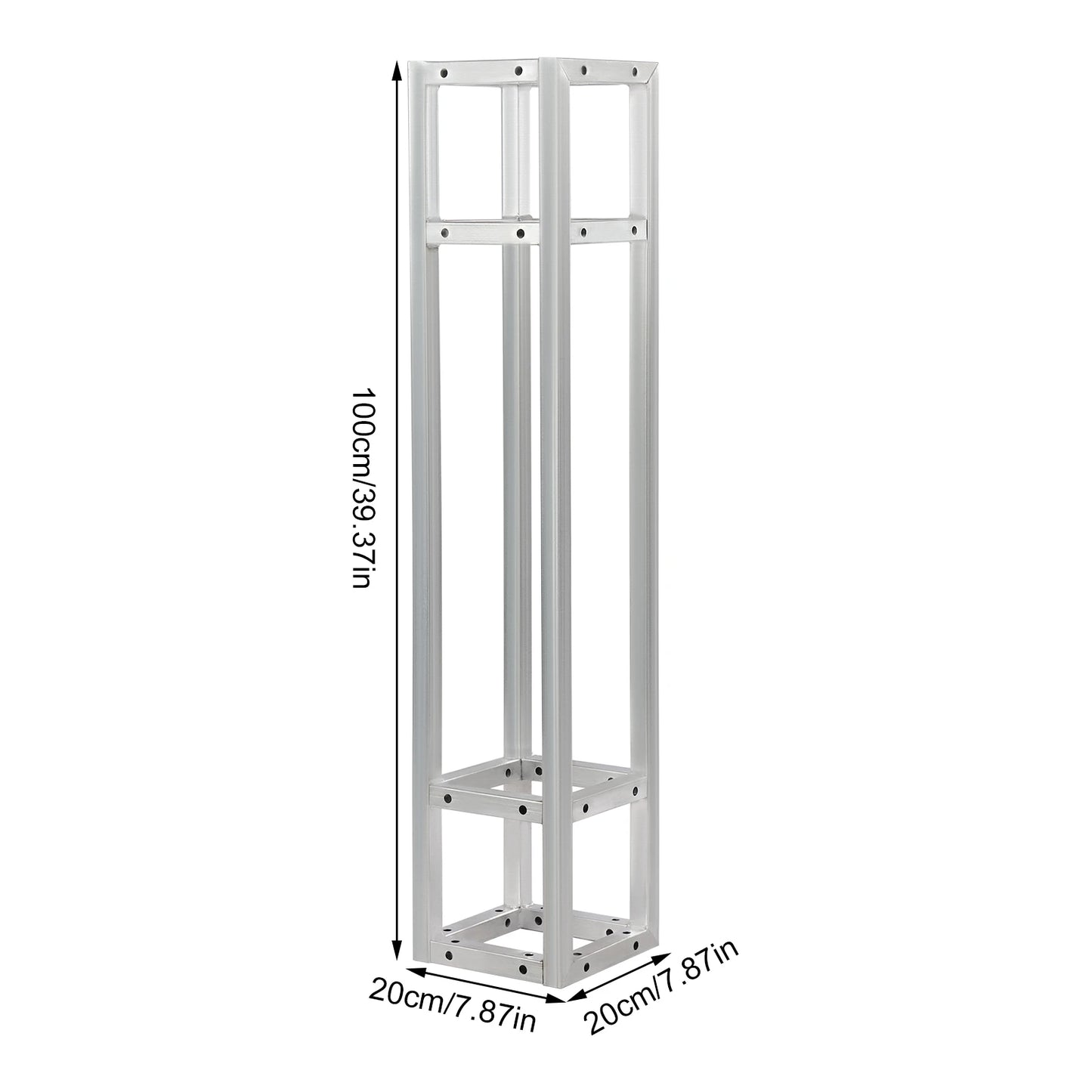 3Packs DJ Light Stand Truss Straight Square Box Outdoor Truss Stage Segment Tent