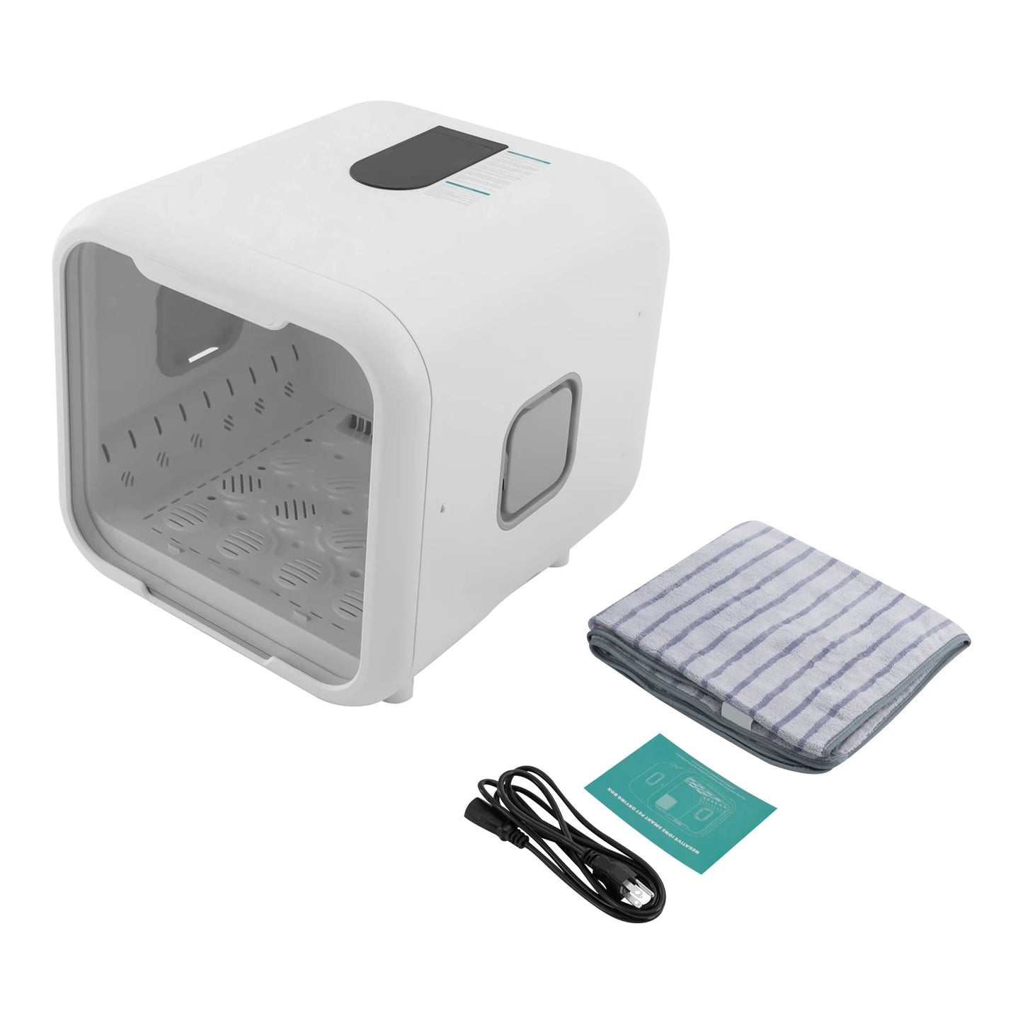 Pet Grooming Hair Dryer Box Adjustable Wind and Temperature Uv Sterilization Cabinet