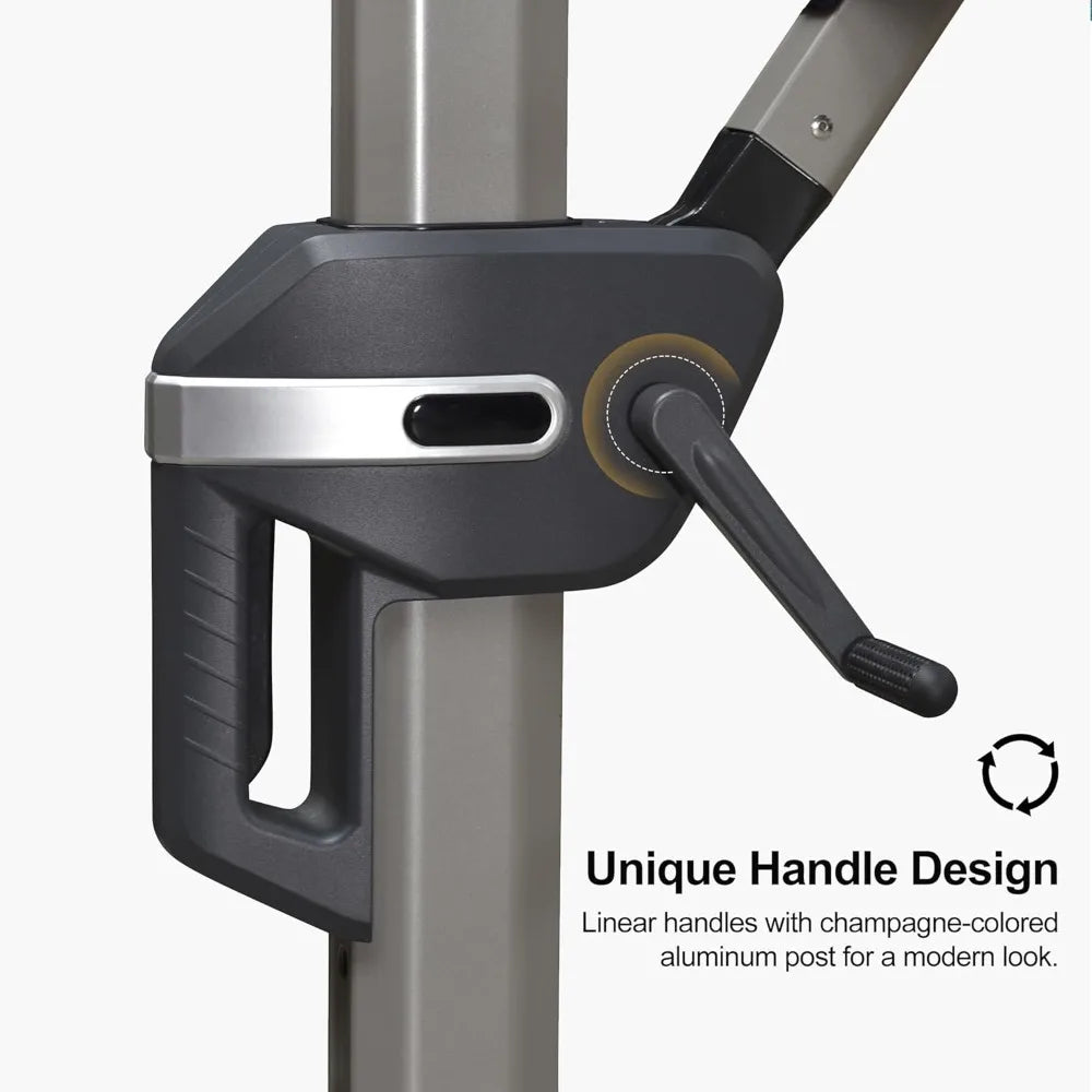 Patio Umbrella Outdoor Cantilever Aluminum Offset Umbrella