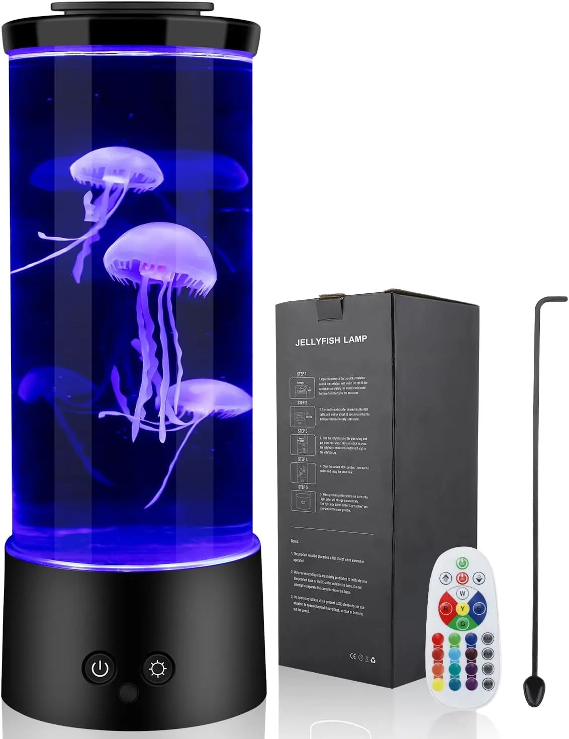 (Fba Warehouse) 16 Color Changing Jellyfish Lamp Night Light