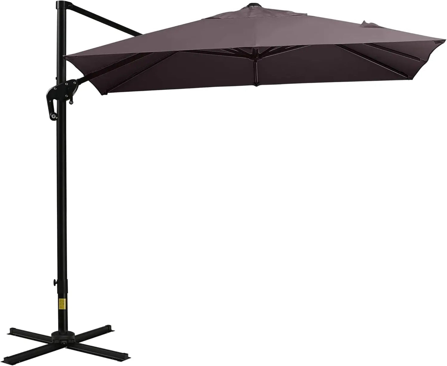 8FT Cantilever Patio Umbrella with 360 Degree Rotation