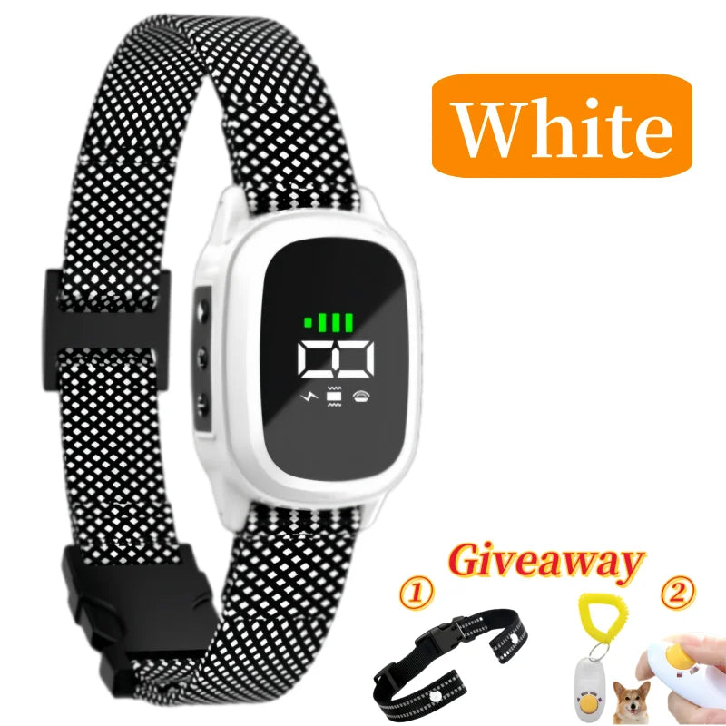 YHLC Automatic Anti Barking Dog Collar Rechargeable Bark Stopper