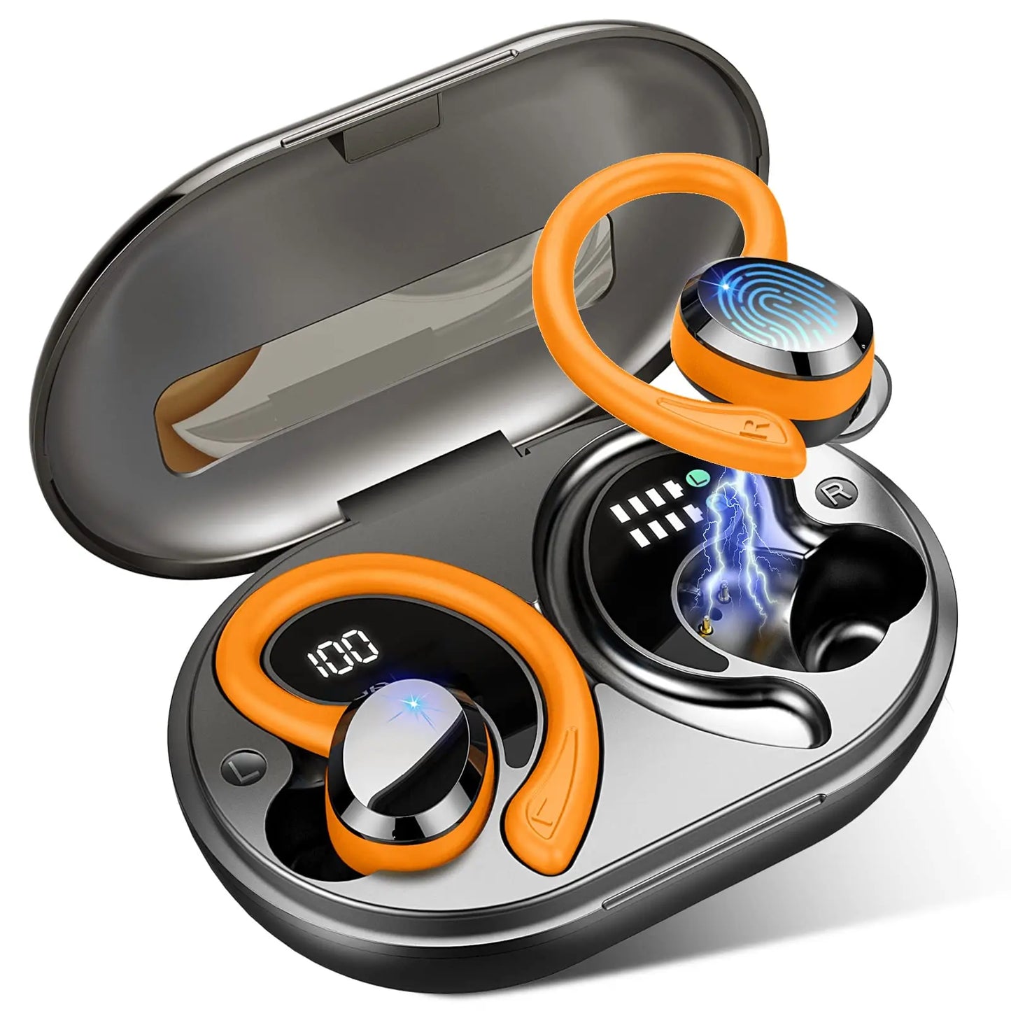 Wireless Noise Cancelling Sports Earbuds