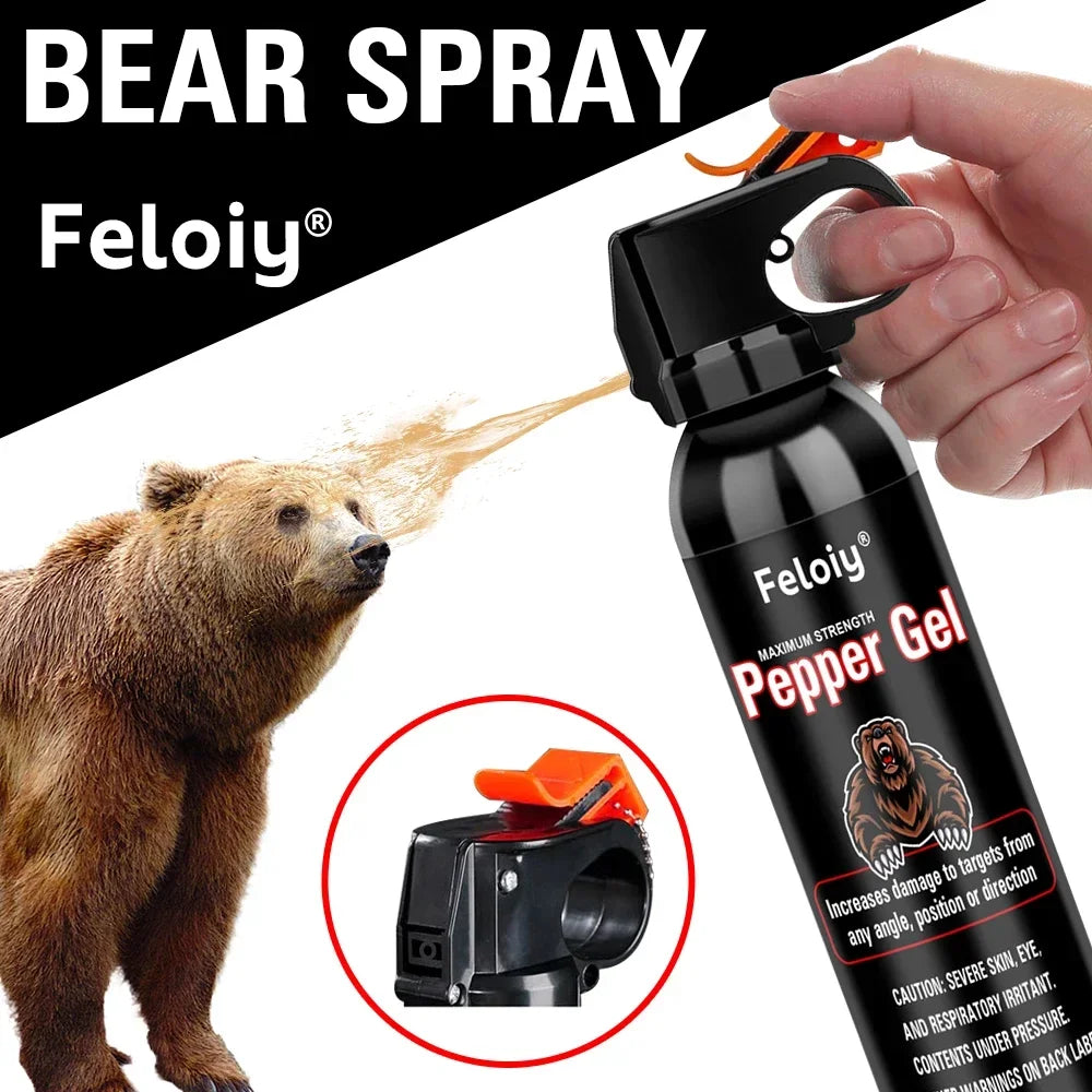 470ml Bear Spray Self-Defense Super Strength Deterrent