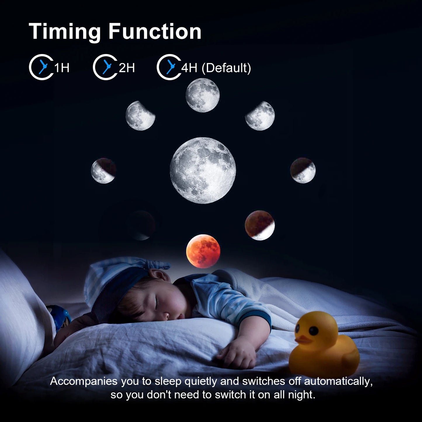 Mexllex HD Starry Sky Globe Galaxy Projection Night Light