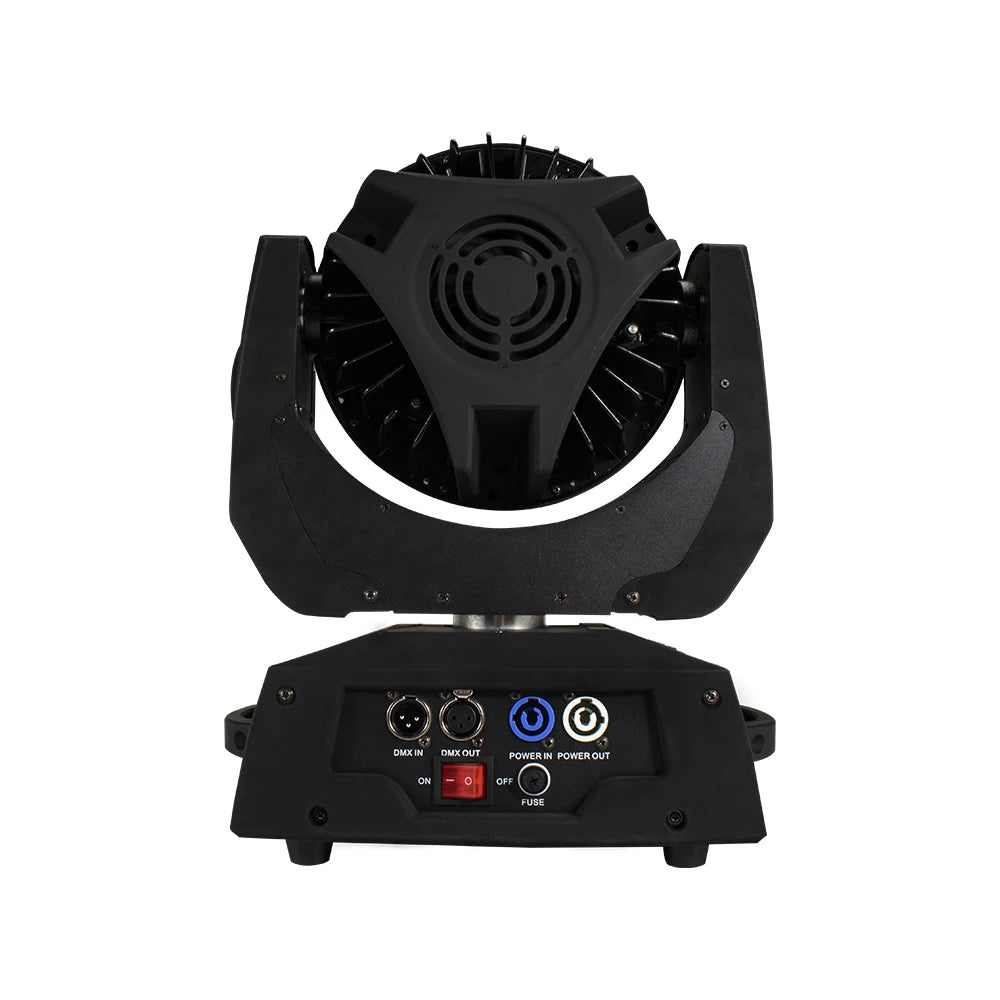 SHEHDS 36x18W LED Zoom Wash Moving Head Lighting Button Version RGBWA+UV Color for Disco Nightclub Wedding