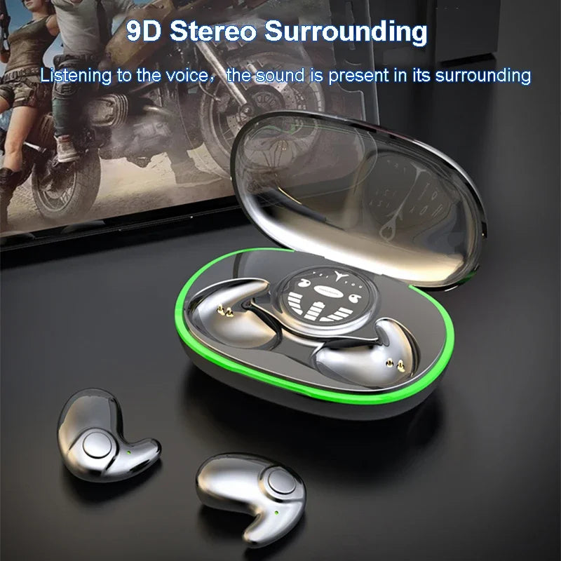 Invisible Wireless Sleep Earbuds with Noise Reduction