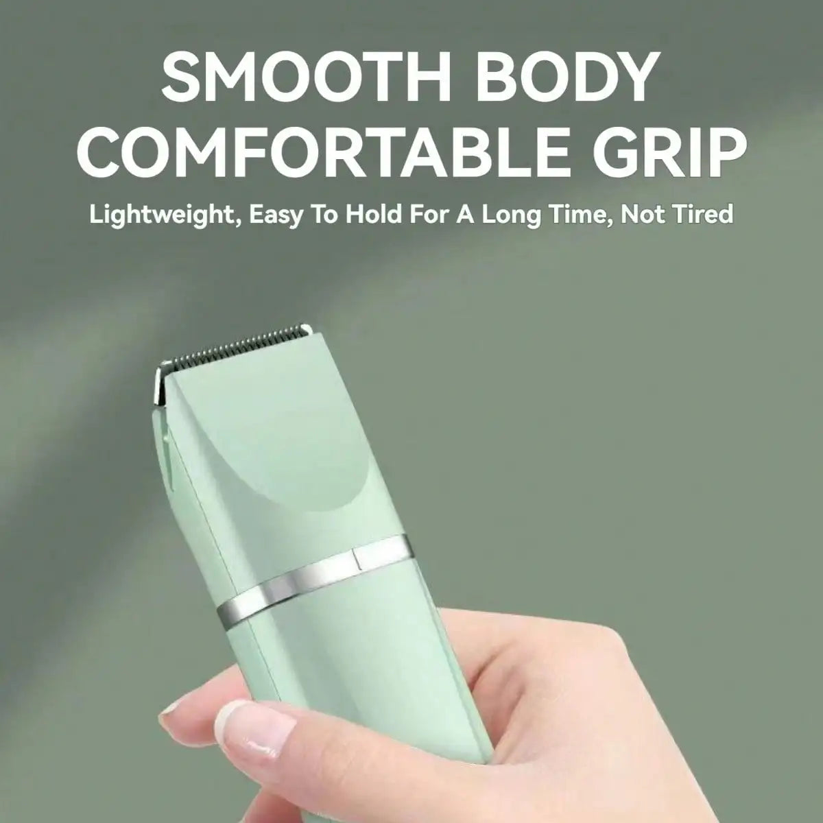 Dog Grooming Kit Hair Low Noise Paw Trimmer- Rechargeable - Cordless Quiet Nail Grinder Shaver for Cats and Other Pets