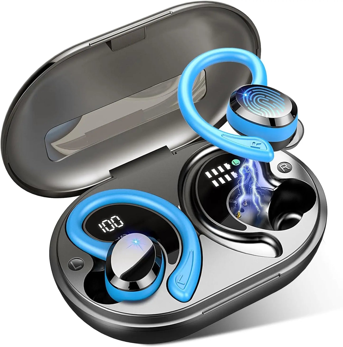 Wireless Noise Cancelling Sports Earbuds