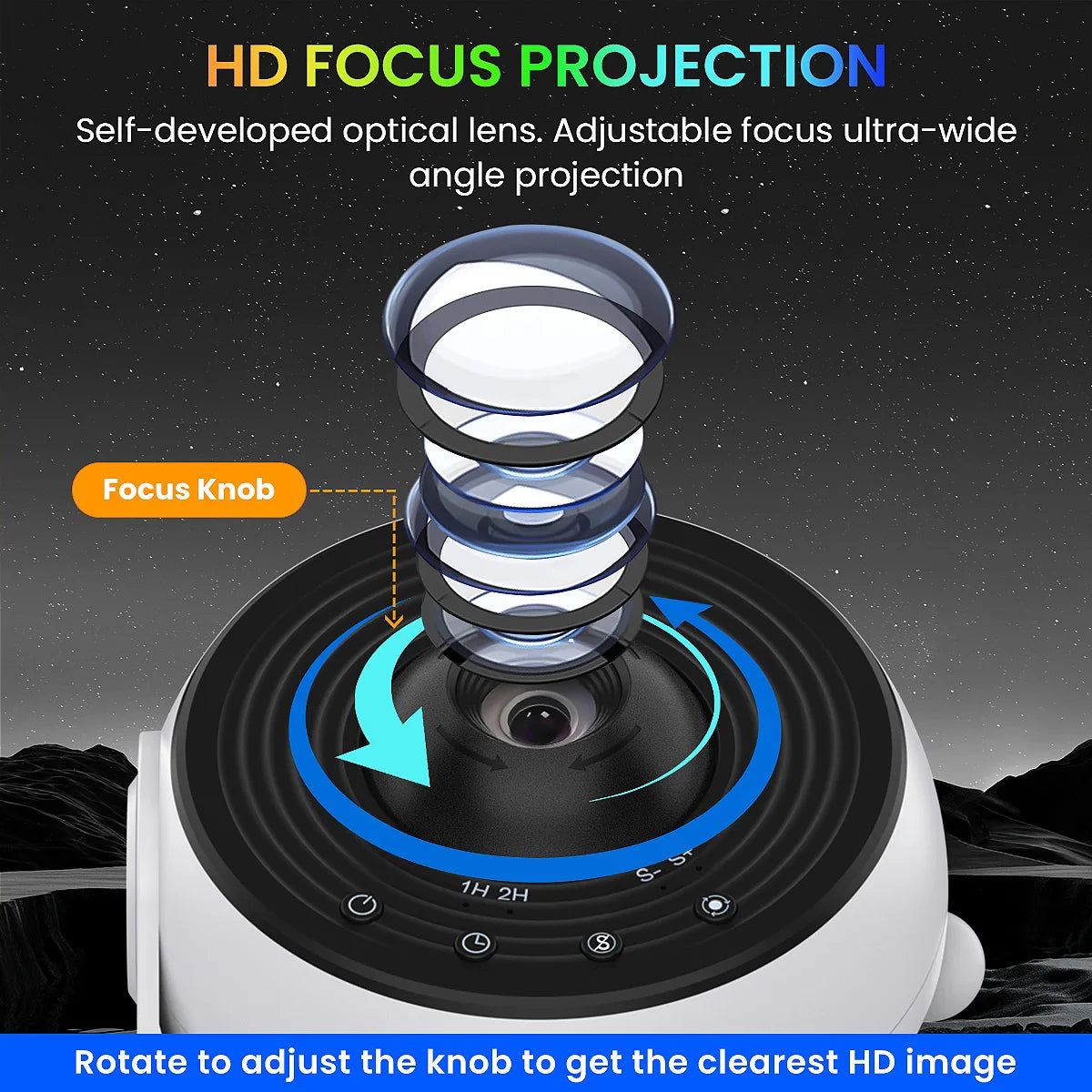 Mexllex 2025 HD Image Planetarium Galaxy Starry Projector