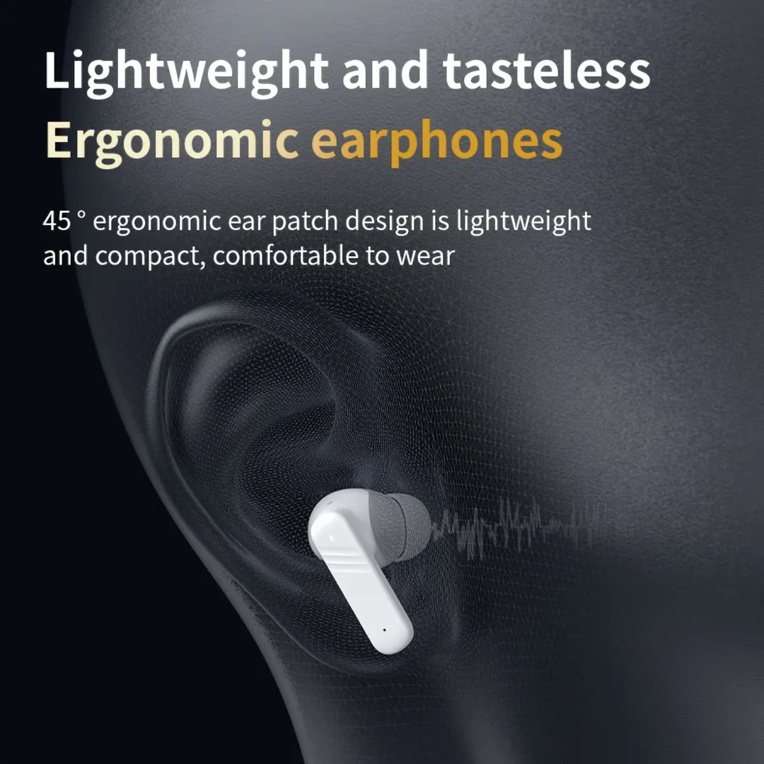 Active Noise Cancelling Wireless Earbuds with Smart Touch