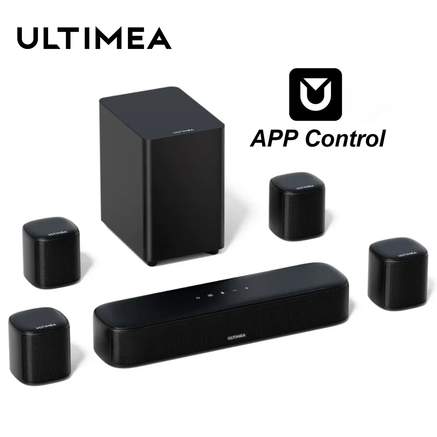 ULTIMEA 7.1ch Virtual Surround Soundbar with Subwoofer