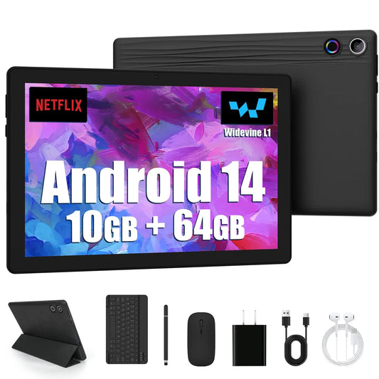 Android 14 10 Inch Tablet A523 Octa Core 8GB RAM 64GB ROM