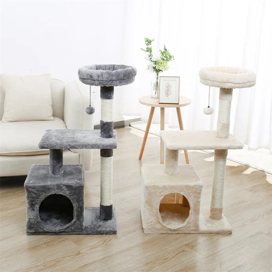 Cat Tree Small Cat Tower Cat Condo for Indoor Cats