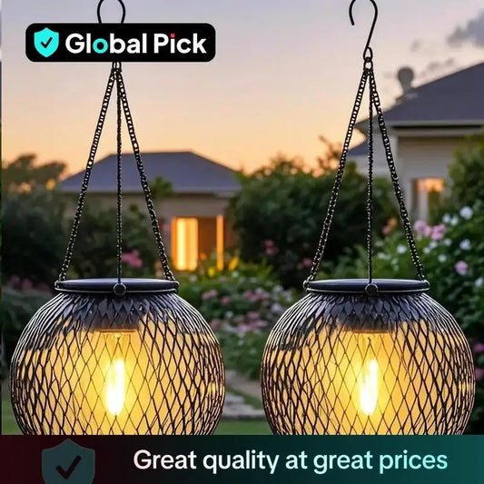 Outdoor Solar Hanging Light, Outdoor Solar Garden Lights, Hanging Light, Garden Decorative Lighting, Waterproof Tree Light